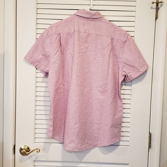 Sonoma Men’s Casual Button Up Shirt XL blend of 70% cotton and 30% linen - Picture 2 of 6